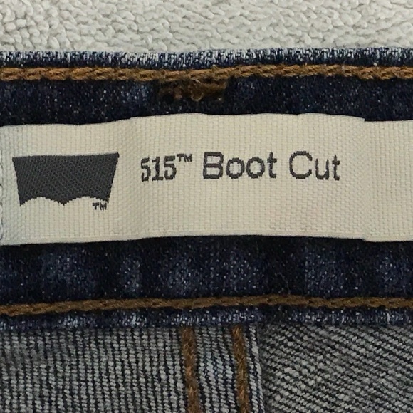 Levi's Strauss Boot Cut 515 Jeans Women's 12 S/C - Picture 6 of 6